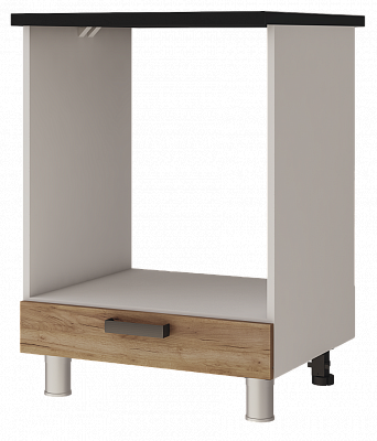 Шкаф 6Д1 для встраиваемой техники Крафт в интернет-портале Алеана-Мебель