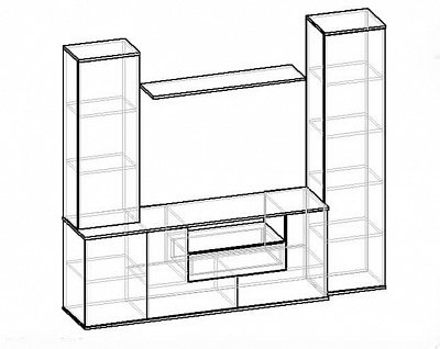 Схема стенки Мебелайн-7