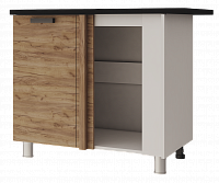 Шкаф-стол 10УР2 угловой Крафт