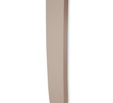 Прямая скамья из массива Соверен ВМК-Шале ножка в цвете слоновой кости