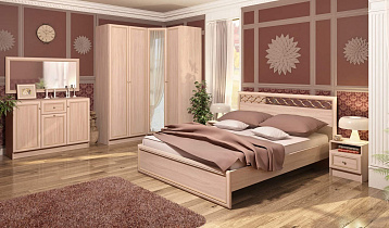 Спальня Брайтон (комплект 2) в интернет-портале Алеана-Мебель