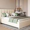 Кровать Касабланка с подъемным механизмом, без матраса 160х200 Найс Беж в интернет-портале Алеана-Мебель