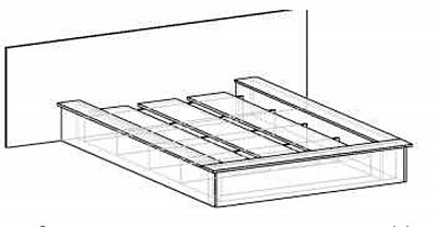 Схема кровати Мебелайн-2