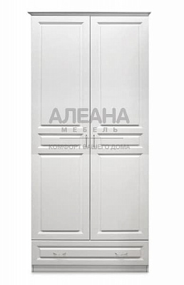 Шкаф распашной из массива Премьер 2.1 в интернет-портале Алеана-Мебель