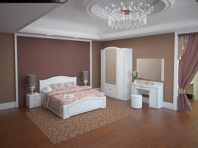 Спальня Виктория (комплект 3) в интернет-портале Алеана-Мебель