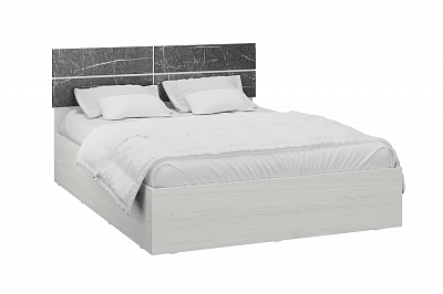Кровать с настилом ДСП Теана 140х200, ясень анкор светлый в интернет-портале Алеана-Мебель