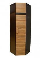 Шкаф угловой 1. Фасад Палисандр (правый) Hyper