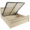 Кровать с подъемным механизмом Ливорно ЛКР-1 160х200, дуб в интернет-портале Алеана-Мебель