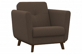 Кресло мягкое Лео, коричневый в интернет-портале Алеана-Мебель