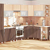 Кухня Дуплекс "КХ-94.1" в интернет-портале Алеана-Мебель