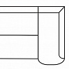 Кухонный диван Чикаго угловой Седьмая карета схема с размерами