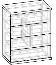 Схема комода Мебелайн-5