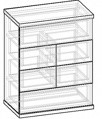 Схема комода Мебелайн-5