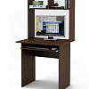 Компьютерный стол Лайт - 1К с надстройкой в интернет-портале Алеана-Мебель