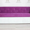 Кухонный диван Верона прямой Седьмая карета фиолетовый