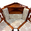 Кухонный угловой диван из массива Картрайд (ВМК-Шале) увеличенная угловая часть