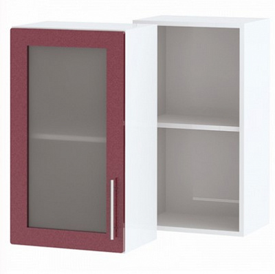 Навесной шкаф НШ-03 витрина в интернет-портале Алеана-Мебель