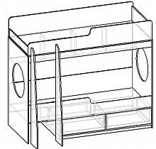 Схема детской кровати