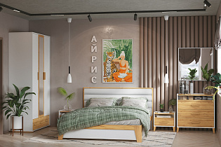 Спальня Айрис (комплект 2) в интернет-портале Алеана-Мебель
