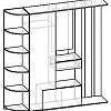 Схема Прихожей Мебелайн-7