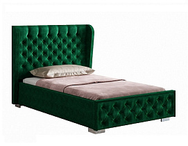 Кровать Франческа с подъемным механизмом 120*200 зеленая в интернет-портале Алеана-Мебель