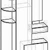 Схема Прихожей Мебелайн-10