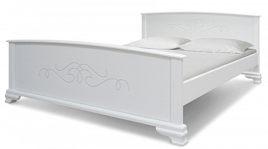 Кровать Веркара 90х200, Белый в интернет-портале Алеана-Мебель