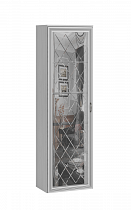 Шкаф-витрина (надставной) Ливорно ЛШ-8, ясень анкор светлый в интернет-портале Алеана-Мебель