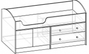 Схема детской кровати