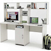 Письменный стол Лайт-10 с надстройкой в интернет-портале Алеана-Мебель