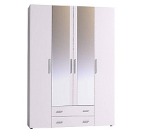 Шкаф для одежды и белья Монако 555 с зеркалом