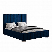 Кровать Мирабель под подъемный механизм 160*200 синяя в интернет-портале Алеана-Мебель