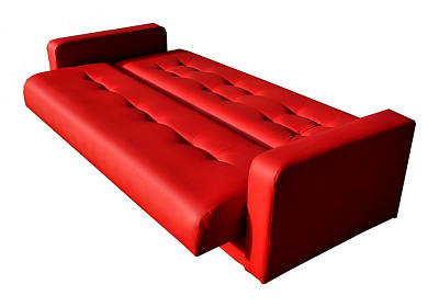 Офисный диван Престиж красный Фотодиван со спальным местом
