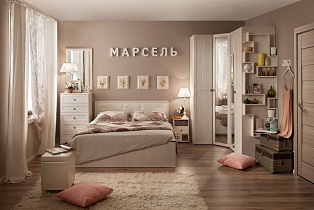 Спальня Марсель (комплект 1) в интернет-портале Алеана-Мебель