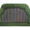 Кровать с мягким изголовьем Элис ВМК-Шале обивка зеленый велюр спинка вблизи