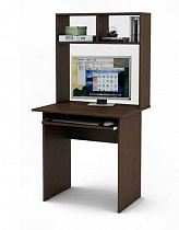 Компьютерный стол Лайт - 1К с надстройкой в интернет-портале Алеана-Мебель
