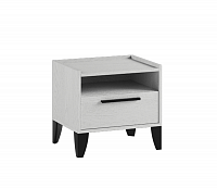 Тумба прикроватная Модена МТ-20, ясень анкор светлый/венге