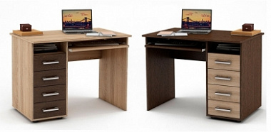 Письменный стол Остин-3К, 4К в интернет-портале Алеана-Мебель