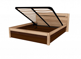 Кровать с подъемным механизмом Афина А3 160х200, дуб крафт в интернет-портале Алеана-Мебель