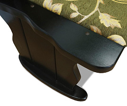 Кухонный диван из массива Себастьян ВМК-Шале увеличеный фрагмент опоры