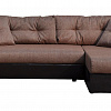 Угловой диван Амстердам рогожка коричневая в интернет-портале Алеана-Мебель