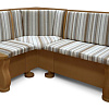 Кухонный диван из массива Розенлау угловой ВМК-Шале цвет: дуб