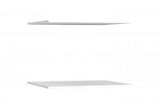 Комплект полок для шкафа Монако 18, белый в интернет-портале Алеана-Мебель