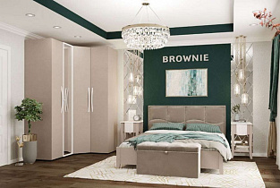 Спальня Brownie (комплект 3) в интернет-портале Алеана-Мебель