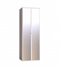 Шкаф для одежды с зеркалами Brownie 54 в интернет-портале Алеана-Мебель
