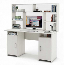 Компьютерный стол Лайт-6 с надстройкой в интернет-портале Алеана-Мебель