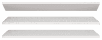 Полка 18(3 шт в комплекте) к 16 Шкаф для одежды 2-х дверный Виктория