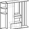 Схема Прихожей Мебелайн-11