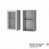 Шкаф настенный 4В2 1-дверный со стеклом Арабика в интернет-портале Алеана-Мебель