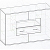 Схема для Тумбы Мебелайн 16